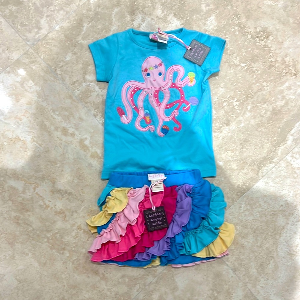 Super cute girls two pieces out from lemon loves lime